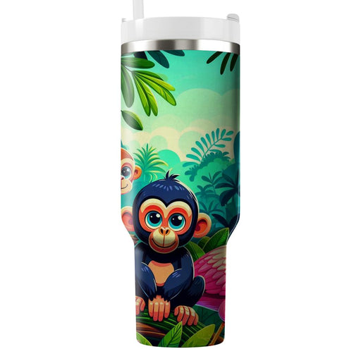 Whimsical Wildlife  Custom Tumblers