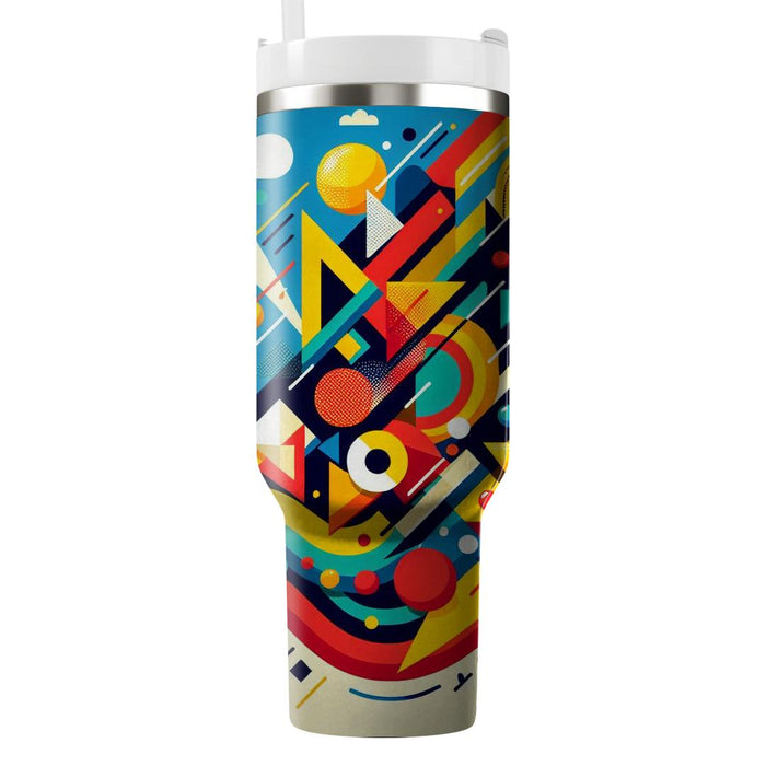 Geo Pop Burst  Tumbler Cups