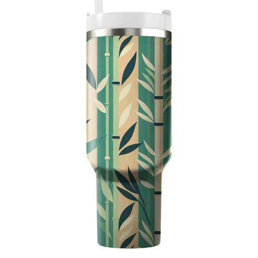 Bamboo Grove Pattern  Tumblers With Lids