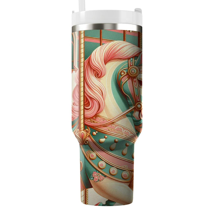 Vintage Carnival Carousel  Custom Tumblers