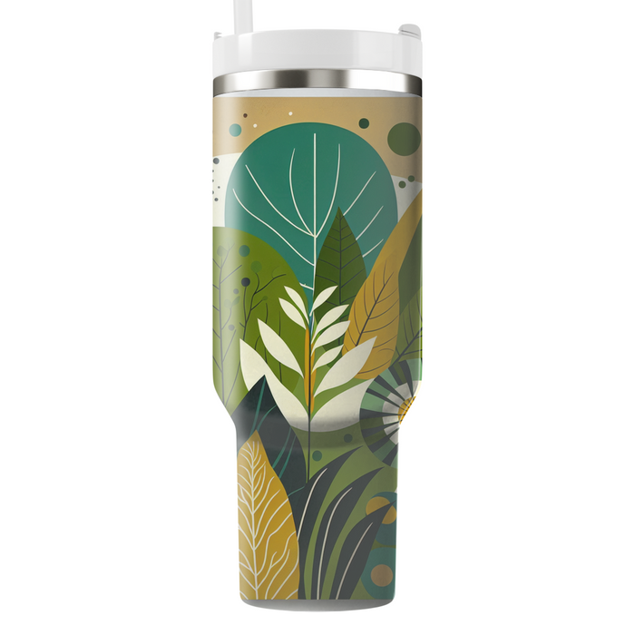 Bold Nature Prints Tumblers With Lids