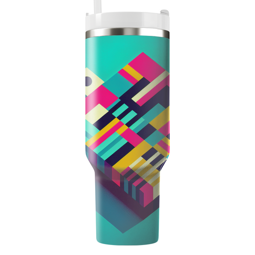 Abstract Color Blocks  Tumblers For Gifts