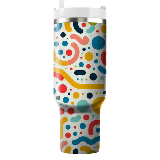 Whimsical Dot  Tumblers For Gifts