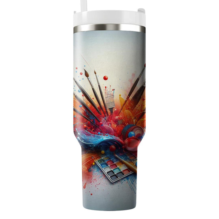 Artistic Expressions - Global Art Day  Decorative Tumblers