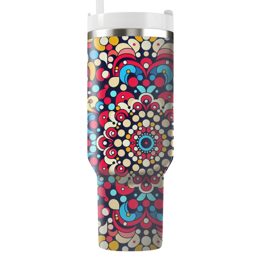 Vintage Kaleidoscope  Unique Tumblers