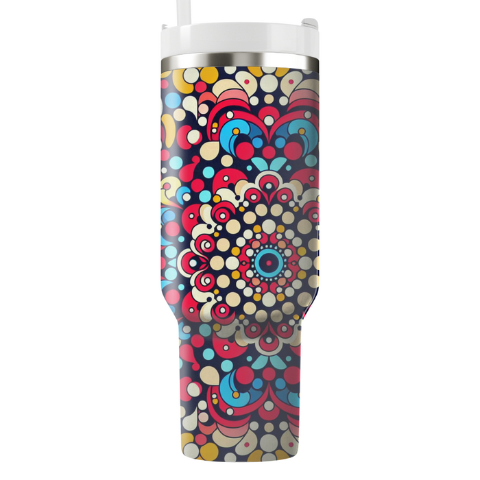 Vintage Kaleidoscope  Unique Tumblers