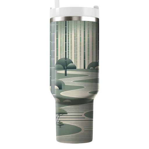 Zen Garden 70s  Tumbler Cups