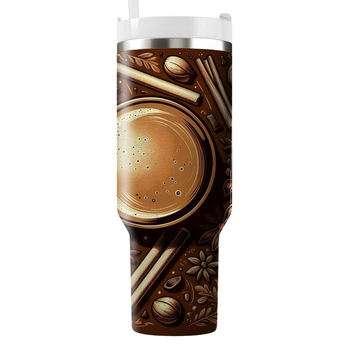 Autumn Spice Latte  Decorative Tumblers