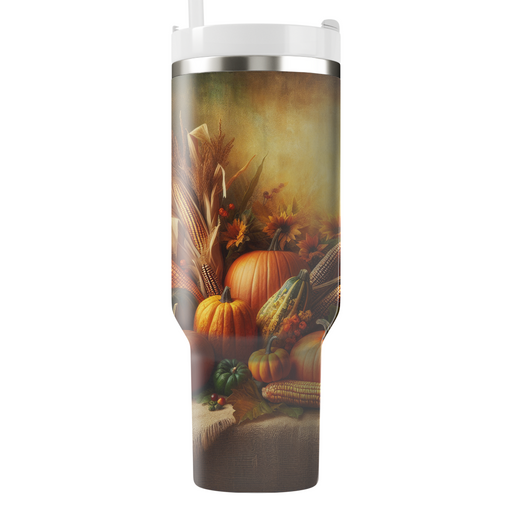 Autumn Harvest Patch  Custom Tumblers