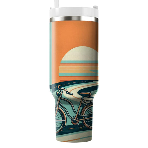 Freewheelin' Bicycle Vibes  Insulated Tumblers