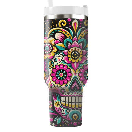 Funky Fiesta - Day Of The Dead  Custom Tumblers