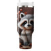 Whimsical Raccoon Adventures  Travel Tumblers