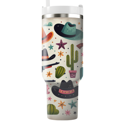 Wild West Adventure  Tumblers With Lids