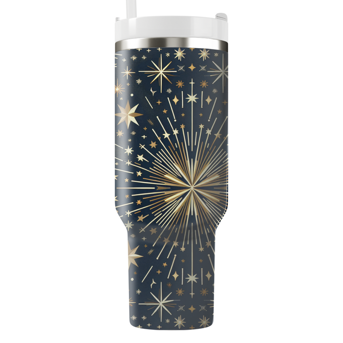 Starlight Burst Pattern  Insulated Tumblers