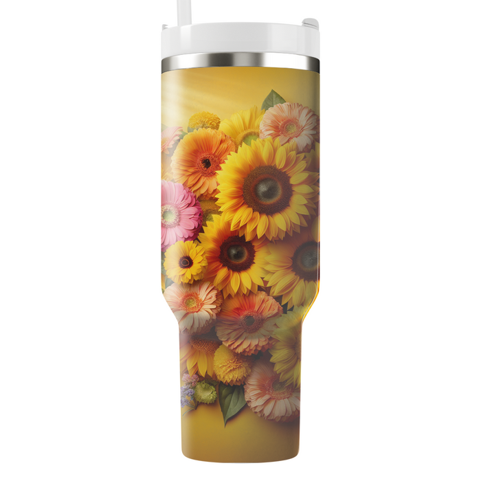 Bright Summer Blooms  Tumblers For Gifts