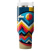 Bold Chevron Color Block  Custom Tumblers