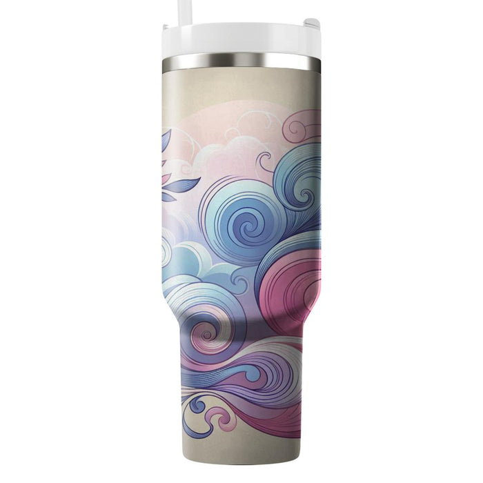 Whimsical Watercolor Dreams  Tumblers With Lids