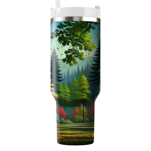 Autumn Whispering Pines  Tumblers For Gifts