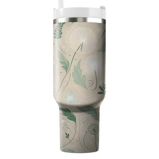 Vibrant Dandelion Breeze  Decorative Tumblers