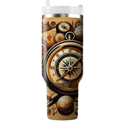 Vintage Adventure Travel  Tumbler Cups