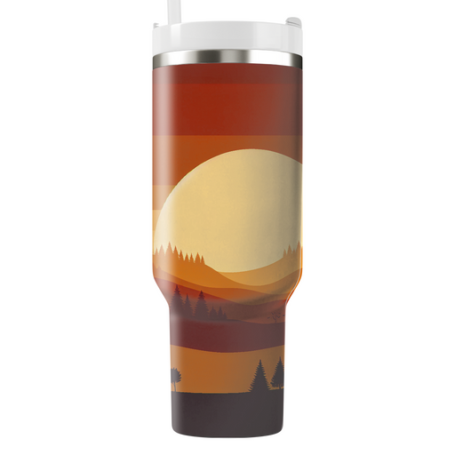 Amber Glow  Personalized Tumblers