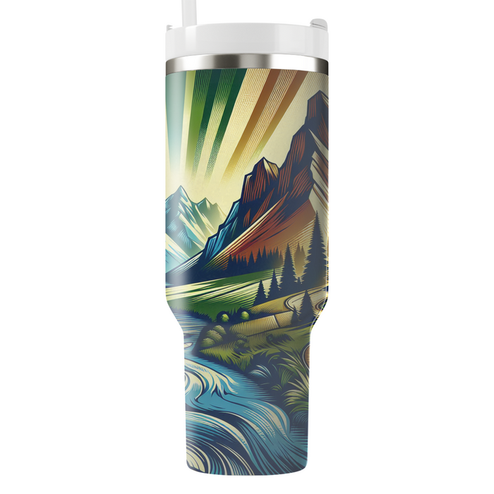 Summer Adventure Awaits  Personalized Tumblers