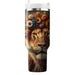 Floral Lioness Majesty  Decorative Tumblers