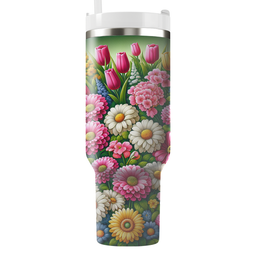 Bountiful Garden Bloom  Travel Tumblers