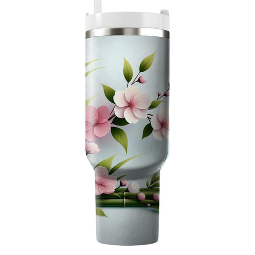 Zen Garden Floral  Unique Tumblers