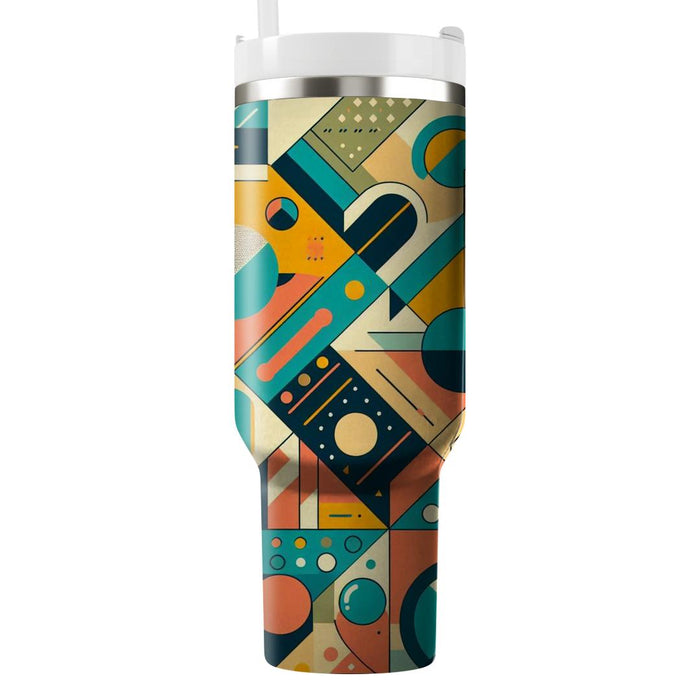 Patchwork Paradise  Unique Tumblers