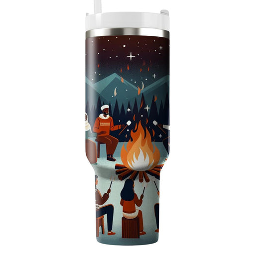 Autumn Bonfire Night  Decorative Tumblers