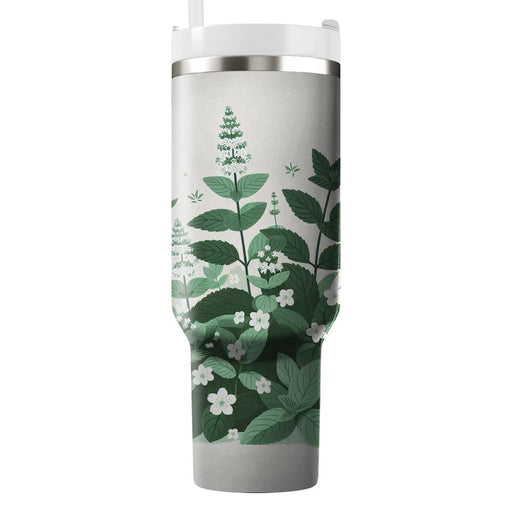 Fresh Mint Garden  Tumblers For Gifts