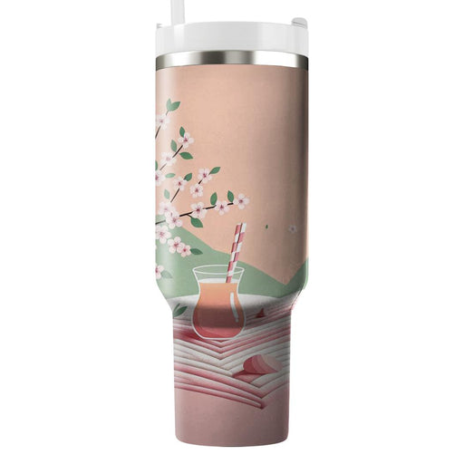 Spring Zen Blossom  Decorative Tumblers