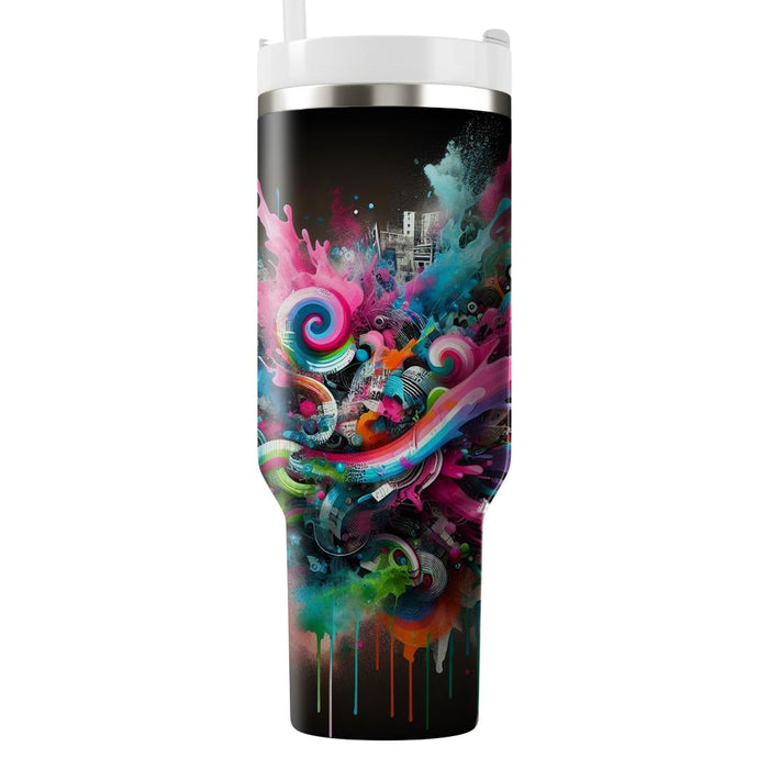 Urban Jungle Holi Unique Tumblers