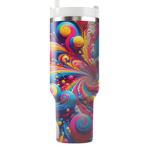 Tie-dye Swirl  Custom Tumblers