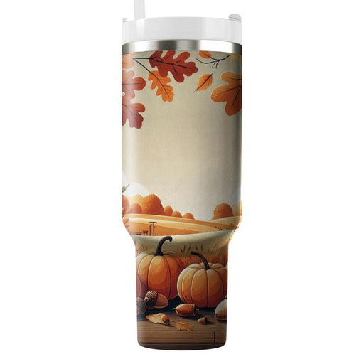 Whimsical Autumn - Harvest Festival  Custom Tumblers