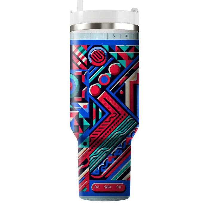 Funky Flannel  Insulated Tumblers