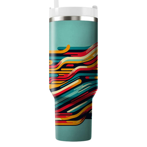 Bold Stripes Of Freedom  Tumbler Cups