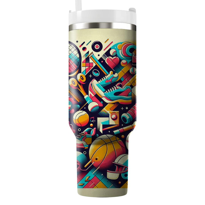 Retro Sport Chic  Insulated Tumblers