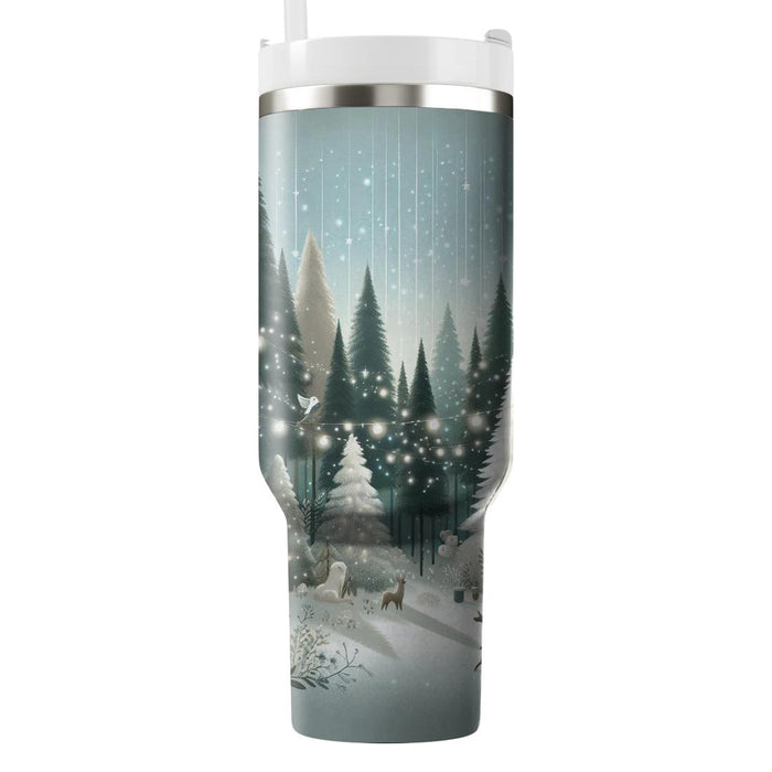 Winter Forest Magic  Decorative Tumblers