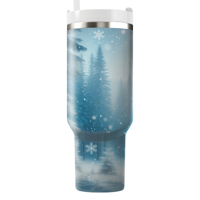 Winter Enchanted Forest  Personalized Tumblers