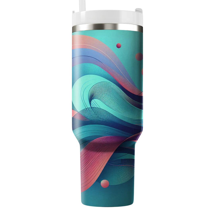 Wave Of Colors  Custom Tumblers