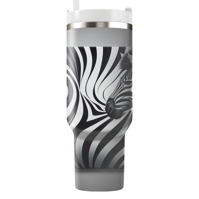 Bold Zebra Stripes  Tumbler Cups