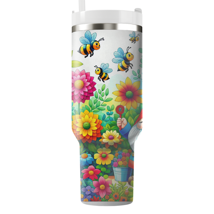 Whimsical Garden Gnome  Tumblers For Gifts