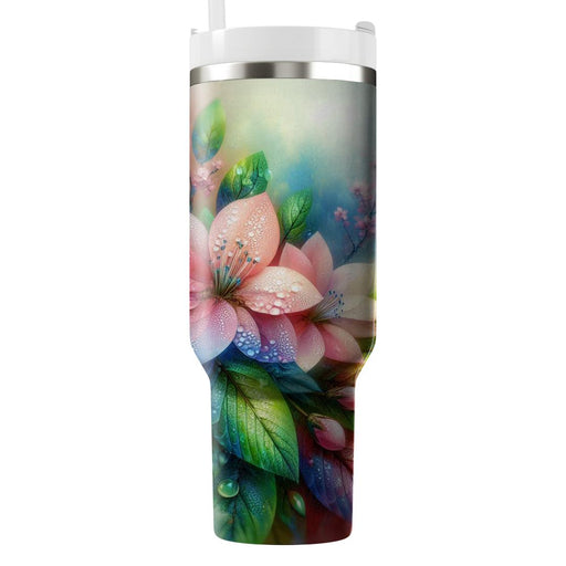 Spring Rain Renewal  Insulated Tumblers