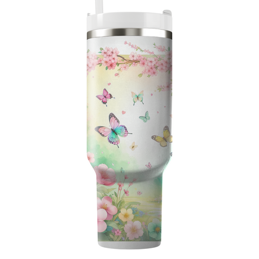 Spring Garden Harmony  Tumbler Cups