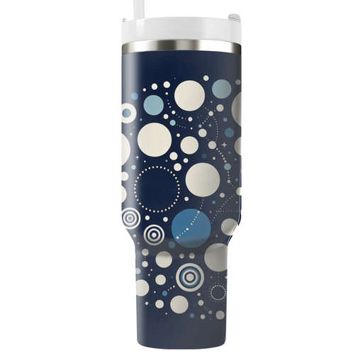 Abstract Circle Constellation  Decorative Tumblers