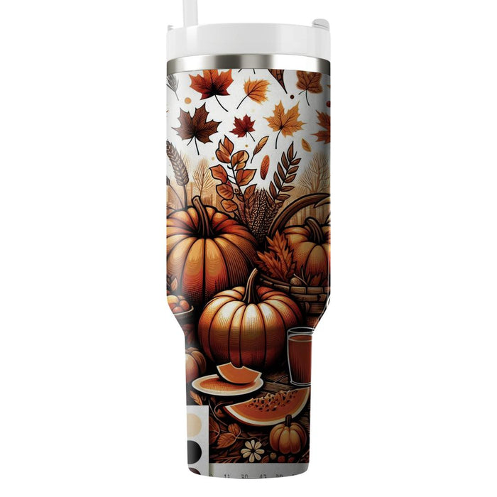 Whispers Of The Past - A Thanksgiving  Tumbler Cups