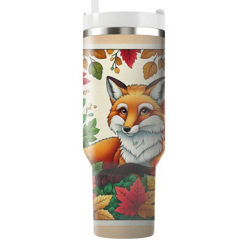 Charming Fox Woodland  Tumbler Cups