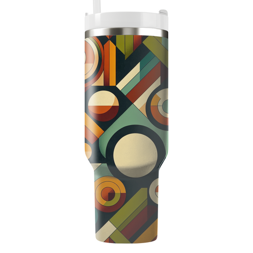 Funky Geometric Vibes Unique Tumblers